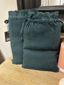 Ava Table Runner 350 cm - Constable Green