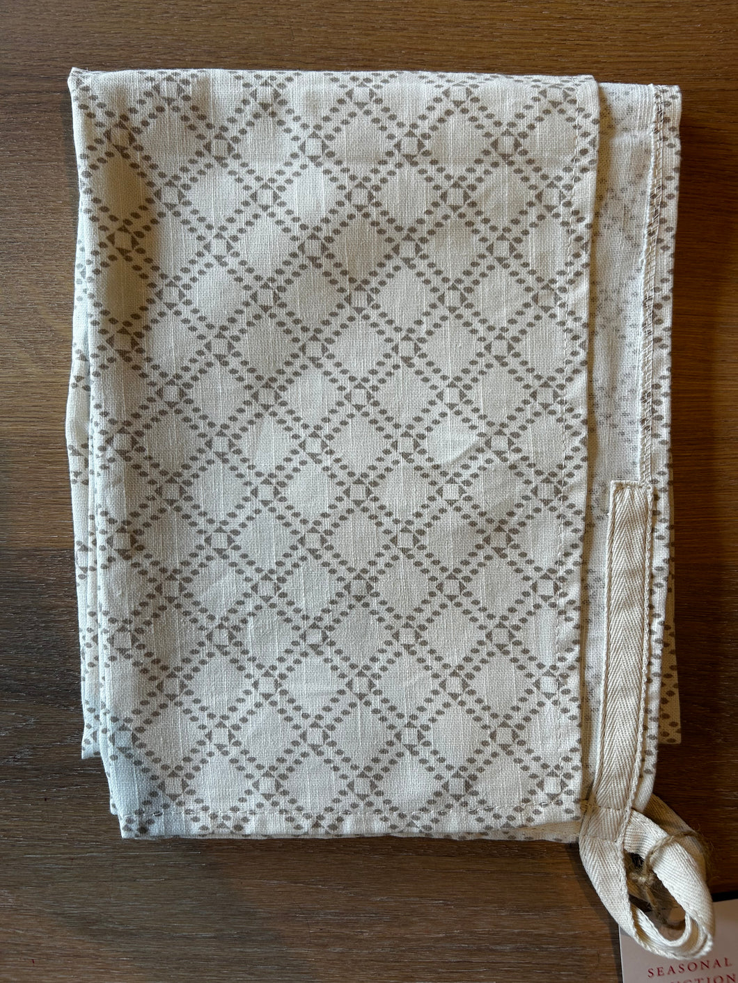 Neptune Fabric Flag - Thea Natural
