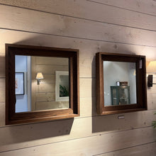 Load image into Gallery viewer, Ravenhead Darkened Oak Square Mirror