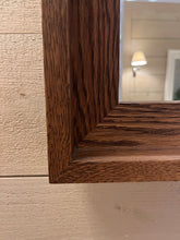 Load image into Gallery viewer, Ravenhead Darkened Oak Square Mirror