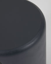 Load image into Gallery viewer, Taimi outdoor footrest made of concrete with black finish Ø 35 cm - image 5