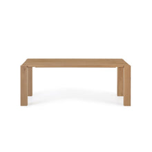 Load image into Gallery viewer, Deyanira table with oak veneer and solid oak legs 200 x 100 cm - image 2