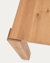 Load image into Gallery viewer, Deyanira table with oak veneer and solid oak legs 200 x 100 cm - image 5