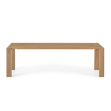 Load image into Gallery viewer, Deyanira table with oak veneer and solid oak legs 220 x 110 cm - image 2