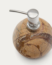 Load image into Gallery viewer, Spalsh beige marble soap dispenser - image 4