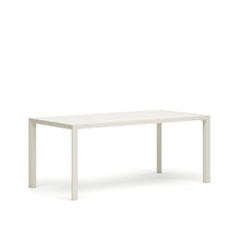 Load image into Gallery viewer, Culip aluminium outdoor table with white finish, 180 x 90 cm - image 4