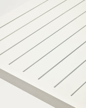 Load image into Gallery viewer, Culip aluminium outdoor table with white finish, 180 x 90 cm - image 10