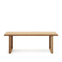 Load image into Gallery viewer, Canadell 100% outdoor solid recycled teak table, 220 x 100 cm