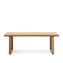 Load image into Gallery viewer, Canadell 100% outdoor solid recycled teak table, 220 x 100 cm - image 2