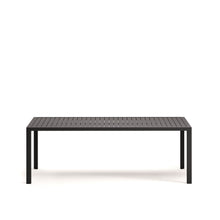 Load image into Gallery viewer, Culip aluminium outdoor table in powder coated grey finish, 220 x 100 cm - image 2