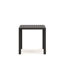 Load image into Gallery viewer, Culip aluminium outdoor table in powder coated grey finish, 77 x 77 cm - image 2