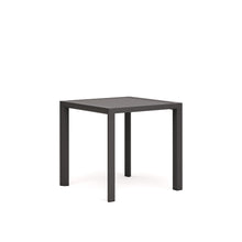 Load image into Gallery viewer, Culip aluminium outdoor table in powder coated grey finish, 77 x 77 cm - image 3