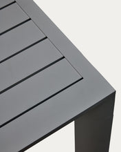 Load image into Gallery viewer, Culip aluminium outdoor table in powder coated grey finish, 77 x 77 cm - image 5