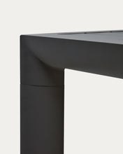 Load image into Gallery viewer, Culip aluminium outdoor table in powder coated grey finish, 150 x 77 cm - image 7