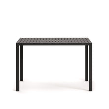 Load image into Gallery viewer, Culip aluminium outdoor bar table in powder coated grey finish, 150 x 77 cm