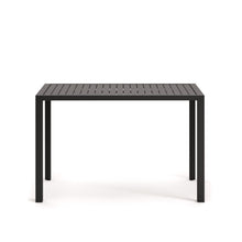 Load image into Gallery viewer, Culip aluminium outdoor bar table in powder coated grey finish, 150 x 77 cm - image 2