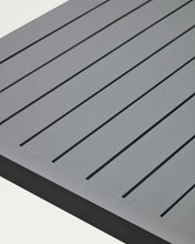 Load image into Gallery viewer, Culip aluminium outdoor bar table in powder coated grey finish, 150 x 77 cm - image 8