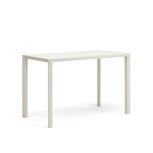 Load image into Gallery viewer, Culip aluminium outdoor bar table in powder coated white finish, 150 x 77 cm - image 3