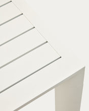 Load image into Gallery viewer, Culip aluminium outdoor bar table in powder coated white finish, 150 x 77 cm - image 7
