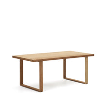 Load image into Gallery viewer, Canadell 100% outdoor solid recycled teak table, 180 x 90 cm - image 4