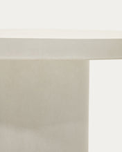 Load image into Gallery viewer, Aiguablava round table in white cement, Ø 120 cm - image 6