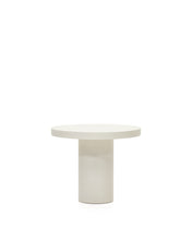 Load image into Gallery viewer, Aiguablava round table in white cement, Ø 90 cm - image 2