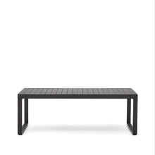 Load image into Gallery viewer, Galdana outdoor extendable table made of aluminum with dark grey finish 220 (340) x 100 cm - image 2