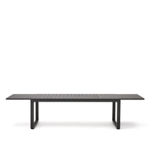 Load image into Gallery viewer, Galdana outdoor extendable table made of aluminum with dark grey finish 220 (340) x 100 cm - image 3