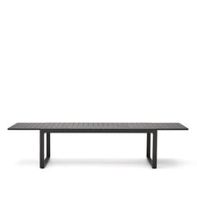Load image into Gallery viewer, Galdana outdoor extendable table made of aluminum with dark grey finish 220 (340) x 100 cm - image 4