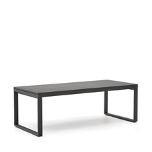 Load image into Gallery viewer, Galdana outdoor extendable table made of aluminum with dark grey finish 220 (340) x 100 cm - image 6