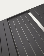 Load image into Gallery viewer, Galdana outdoor extendable table made of aluminum with dark grey finish 220 (340) x 100 cm - image 14