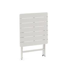 Load image into Gallery viewer, Folding outdoor table Torreta made of aluminum with light grey finish 70 x 70 cm - image 5