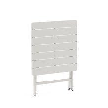 Load image into Gallery viewer, Folding outdoor table Torreta made of aluminum with light grey finish 70 x 70 cm - image 6