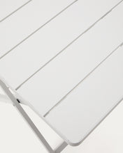 Load image into Gallery viewer, Folding outdoor table Torreta made of aluminum with light grey finish 70 x 70 cm - image 9