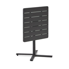 Load image into Gallery viewer, Torreta folding outdoor table made of aluminum with dark grey finish 70 x 70 cm - image 5