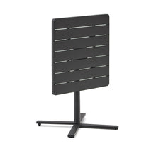 Load image into Gallery viewer, Torreta folding outdoor table made of aluminum with dark grey finish 70 x 70 cm - image 6
