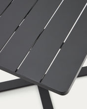 Load image into Gallery viewer, Torreta folding outdoor table made of aluminum with dark grey finish 70 x 70 cm - image 9