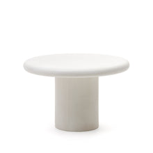 Load image into Gallery viewer, Addaia Round Table made of White Cement Ø120 cm