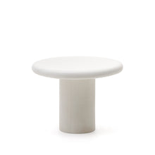 Load image into Gallery viewer, Addaia Round Table in White Cement Ø90 cm