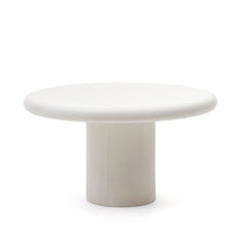 Load image into Gallery viewer, Addaia white cement, round table, Ø140 cm