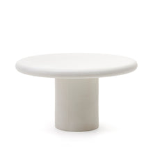 Load image into Gallery viewer, Addaia white cement, round table, Ø140 cm - image 2