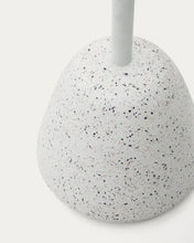 Load image into Gallery viewer, Saura Table in white terrazzo with a white terrazzo top, 75 x Ø70 - image 7