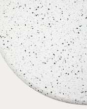 Load image into Gallery viewer, Saura Table in white terrazzo with a white terrazzo top, 75 x Ø70 - image 8