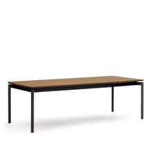 Load image into Gallery viewer, Canyelles extendable outdoor table, plastic lumber &amp; matte black aluminium, 180(240) x 100 cm - image 7
