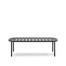 Load image into Gallery viewer, Joncols outdoor aluminium coffee table with powder coated grey finish, Ø 110 x 62 cm