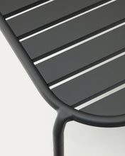 Load image into Gallery viewer, Joncols outdoor aluminium coffee table with powder coated grey finish, Ø 110 x 62 cm - image 7
