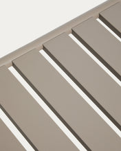 Load image into Gallery viewer, Joncols outdoor coffee table in aluminium with taupe painted finish Ø 113 x 65cm - image 5