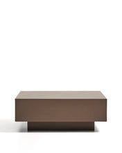Load image into Gallery viewer, Rustella coffee table in brown concrete 80 x 60cm