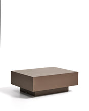 Load image into Gallery viewer, Rustella coffee table in brown concrete 80 x 60cm - image 2