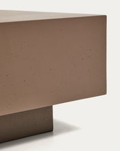 Load image into Gallery viewer, Rustella coffee table in brown concrete 80 x 60cm - image 6